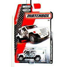 Matchbox 2015 MBX Heroic Rescue International MXT-MVA Truck 68/120, White