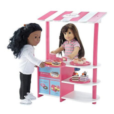 Emily Rose 18 Inch Doll Furniture Bakery Stand Accessory Gift Set for Kids - TONS of 18" Doll Accessories, Including Realistic Baked Goods