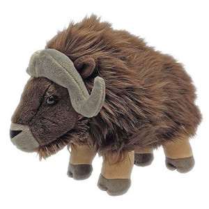 Wild Republic Musk Ox Plush, Stuffed Animal, Plush Toy, Gifts for Kids, Cuddlekins 12 Inches