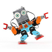UBTECH JR0602 Jimu Robot BuzzBot & MuttBot - App Enabled STEM Learning Robotic Building Block Kit