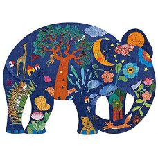 DJECO Puzz Art Elephant Jigsaw Puzzle