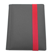 Dex Protection Card Binder 4 | Stores 160 Gaming Cards | Includes 20 Side Loading Card Pages | 4 Card Page Format | BandClosure | Smooth Matte Padded Finish | Velvet Lined Interior