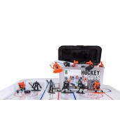 Kaskey Kids NHL Hockey guys - Penguins vs Flyers - Inspires Kids Imaginations with Endless Hours of creative, Open-Ended Play - Includes 2 Teams & Accessories - 25 Pieces in Every Set