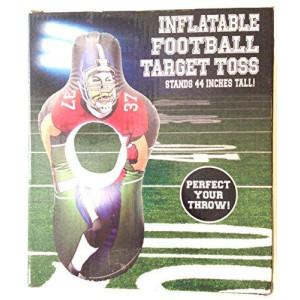 Five Below Inflatable Football Target Toss 44 Inches Tall