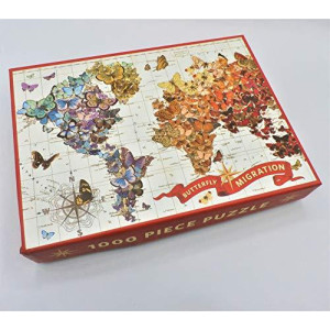 Wendy Gold Butterfly Migration 1000 PC Puzzle