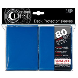 Ultra Pro Matte Eclipse Standard Blue (80 Sleeves) -85111
