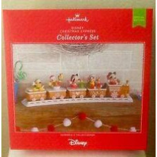 Hallmark 2016 Disney Christmas Express Train Collectors Set Limited Edition