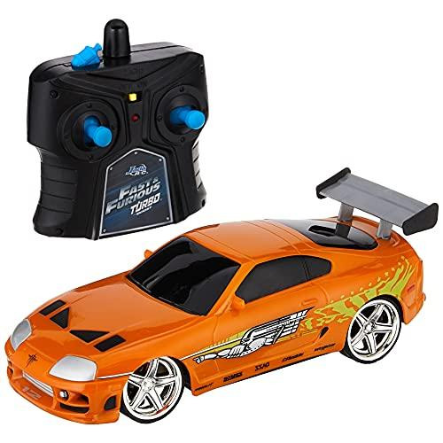 Fast & Furious 1:24 Brian's Toyota Supra RC Radio Control Car, Toys for Kids and Adults