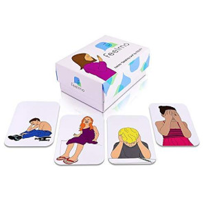 Speaking Cards: Emotion Cards for Kids | Feelings Cards Featuring Relatable Images | Therapy Cards Helping Kids Express Emotions | Conversation Tool for Therapists, Counselors, Teachers and Parents