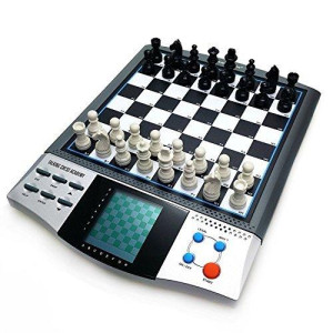 iCore Electronic Chess Set - Develop Thinking Chess Set for Kids, Memory Electronic Chess Board - Talking Coach 30 Skill Levels Beginners & Adults