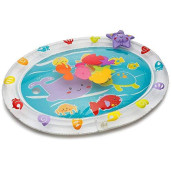 Playkidz Tummy Time Activity Playmat. Sea World Water Mat, Promotes Sensory Stimulation and Baby Development, Super Durable Infant and Toddler Water Mat