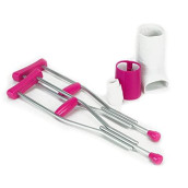 Sophia's Doll Cast & Crutches Accessories Set for 18" Dolls