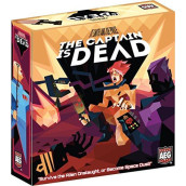 The Captain is Dead - Cooperative Board Game, Save Your Starship, Fight The Aliens, 1 to 7 Players, 45 Minute Playtime, Ages 12 and Up, Alderac Entertainment Group (AEG)