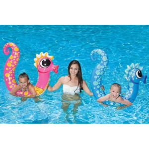 Poolmaster Swimming Pool Noodle Float, Seahorse, 2 Pack