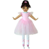 Anico Well Made Play Doll for Children La Bella Ballerina, Hispanic, 36" Tall, Pink