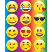 ASHLEY PRODUCTIONS Emojis Die-Cut Magnets (12 Piece), 8.25"x 11.75"
