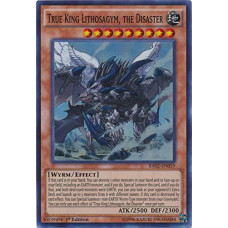 Yu-Gi-Oh! - True King Lithosagym, The Disaster - RATE-EN019 - Super Rare - Unlimited Edition