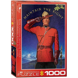 EuroGraphics RCMP Maintain The Right 1000-Piece Puzzle