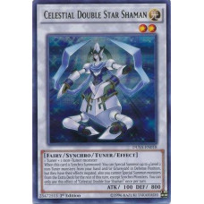 Celestial Double Star Shaman - DUSA-EN018 - Ultra Rare - 1st Edition - Duelist Saga (1st Edition)