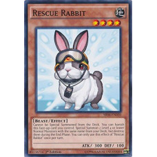 Yu-Gi-Oh! Rescue Rabbit - SR04-EN020 - Common - 1st Edition - Structure Deck: Dinosmashers Fury (1st Edition)
