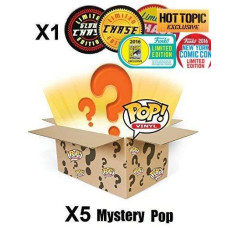 POP Funko Mystery 6 Pack w/ 1 Random Limited Edition Chase - Stylized Vinyl Figure Set New