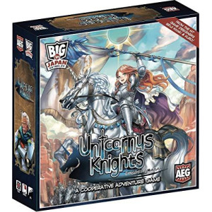 Alderac Entertainment Group Unicornus Knights - Adventure Board Game, Cooperative, Reclaim The Kingdom, Many Roles to Play, 2-6 Players, 60-90 mins Playtime, Ages 12 and up, (AEG)