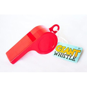 Giant Whistle Necklace for Kids, Effective Speech Therapy Toy and Speech Therapy Game in BLUE. Helps with speech development in children and toddlers with delays. Make Speech Therapy material FUN!