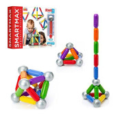 SmartMax Start (23 pcs) STEM Magnetic Discovery Building Set Featuring Safe, Extra-Strong, Oversized Building Pieces for Ages 1+