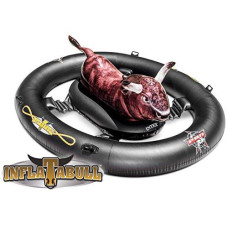 Intex Inflat-A-Bull, Inflatable Ride-On Pool Toy with Realistic Printing, 94" X 77" X 32", for Ages 9+