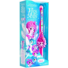 Of Dragons, Fairies, and Wizards WG90001 Fairy Fern Hand Held Wand, Pink