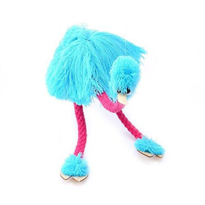 HOCHE Toy-Marionette Ostrich (Blue)