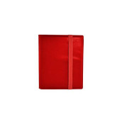 ex Protection Card Binder 9 | Stores 360 Gaming Cards | Includes 20 Side Loading Card Pages | 9 Card Page Format |Band Closure | Smooth Matte Padded Finish | Velvet Lined Interior