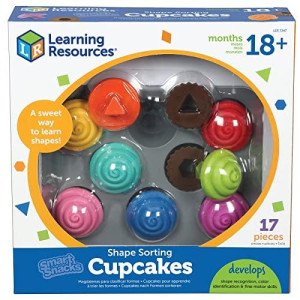 Learning Resources Smart Snacks Shape Sorting Cupcakes