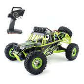 Gizmovine WLtoys RC Cars 12428 Hobby Level High Speed Fast Race Cars Monster Truck 35mph Four-Wheel Drive Rock Crawler Electric Remote Control Off-Road Vehicle