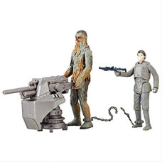 Star Wars Chewbacca (Mimban) and Han Solo (Mimban) - Force Link 2.0 Action Figures