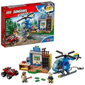 LEgO Juniors4+ Mountain Police chase 10751 Building Kit (115 Piece) (Discontinued by Manufacturer)