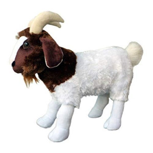 Adore 15" Standing Bobo The Boer Goat Stuffed Animal Plush Toy