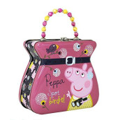 The Tin Box Company Peppa Pig Purse Tin Carry All, Pink,One Size