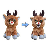 Feisty Pets: Rude Alf the Blood Nosed Reindeer - Goes from "Awww" to "Ahhh!" with a Squeeze