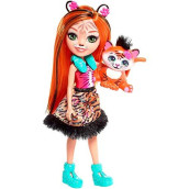 Mattel ENCHANTIMALS TANZIE Tiger Doll & TUFT Figure