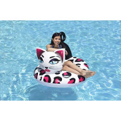 Poolmaster 48-Inch Swimming Pool Tube Float, Kitty , White