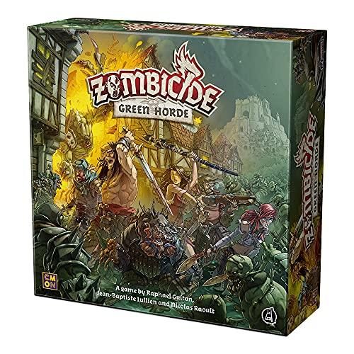 Zombicide Green Horde Board Game (Base) | Strategy Board Game | Cooperative Game for Teens and Adults | Zombie Board Game | Ages 14+ | 1-6 Players | Avg. Playtime 1 Hour | Made by CMON