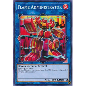 Yu-Gi-Oh! Flame Administrator - EXFO-EN041 - Common - 1st Edition - Extreme Force (1st Edition)