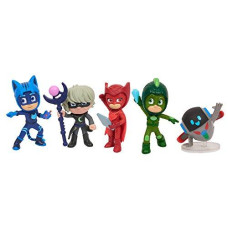 PJ Masks Super Moon Adventure Collectible Figures, 5 Pack, by Just Play