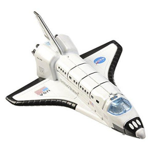 Aeromax Pull Back Space Shuttle, Boxed Die Cast, White