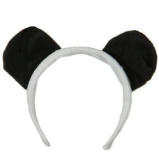 NOVELTY GIANT WWW.NOVELTYGIANT.COM Childrens Kids Panda Bear Ears Dress up Headband OSFM