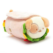 Anirollz 6 Plush Doll Puppiroll with Burrito Blanket Soft Squishy Stuffed Animal Puppy