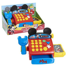 Just Play Mickey Mouse Clubhouse 10-Piece Cash Register with Sounds and Pretend Play Money