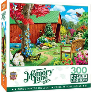 MasterPieces Memory Lane 300 Puzzles Collection - Bridge of Hope 300 Piece Jigsaw Puzzle ,18"X24"
