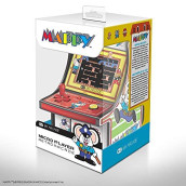 My Arcade My Arcade Mappy Micro Player: Fully Playable, 6.75 Inch Collectible, Color Display, Speaker, Volume Buttons, Headphone Jack, Battery or Micro USB Powered - Electronic Games
